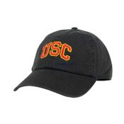 USC Trojans Black Arch Classic Franchise Hat